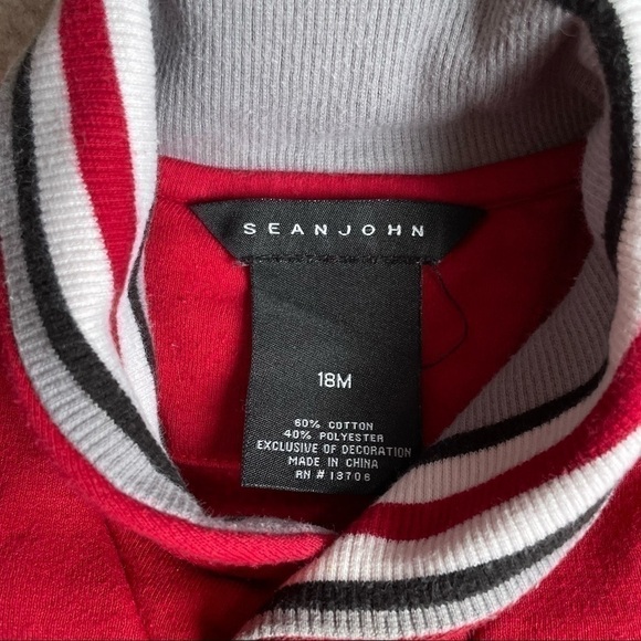 Sean John Red Pullover Sweater for Unisex Toddler 18 months - Picture 7 of 10